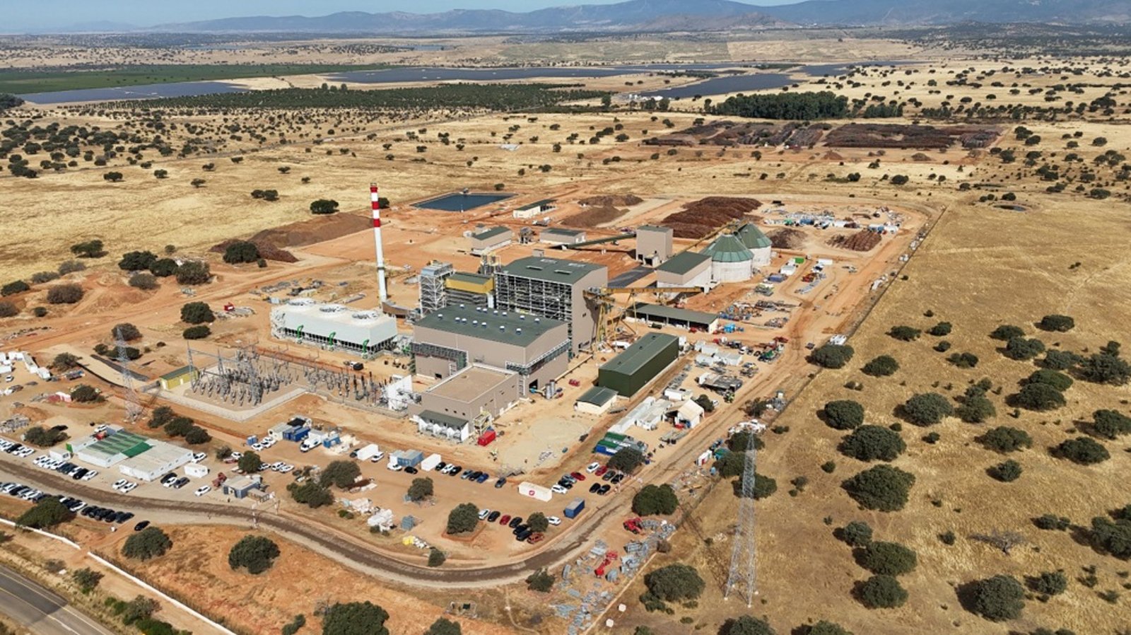 Acciona comienza a inyectar a la red energía renovable de la planta de biomasa de Logrosán (Cáceres)