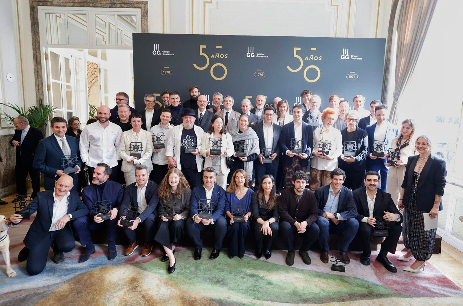Grupo Gourmets celebra 50 años reconociendo a las 50 figuras clave de la gastronomía española