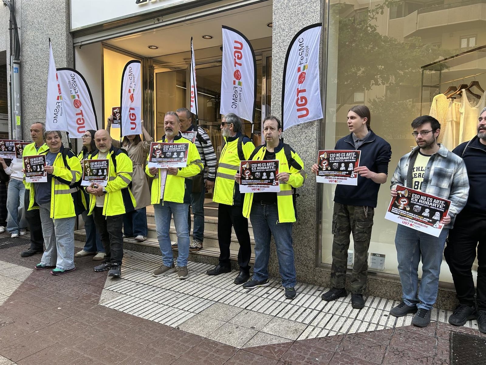 Trabajadores de Inditex, Mango o Primark convocados este sábado a la huelga de comercio de moda y calzado