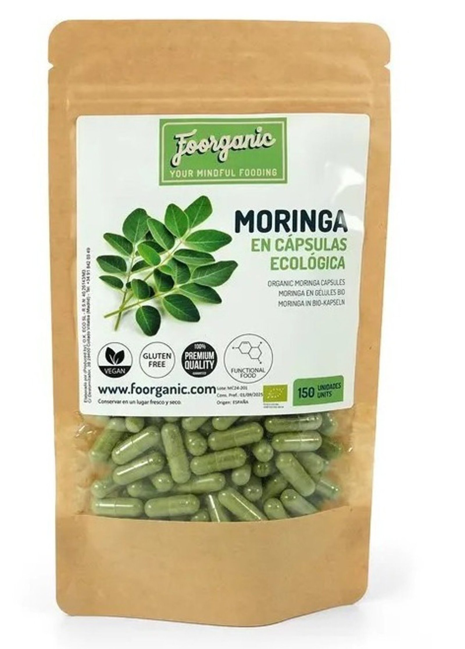 La AESAN vuelve a ampliar su alerta por presencia de ‘Salmonella spp’ en moringa ecológica de procedencia alemana