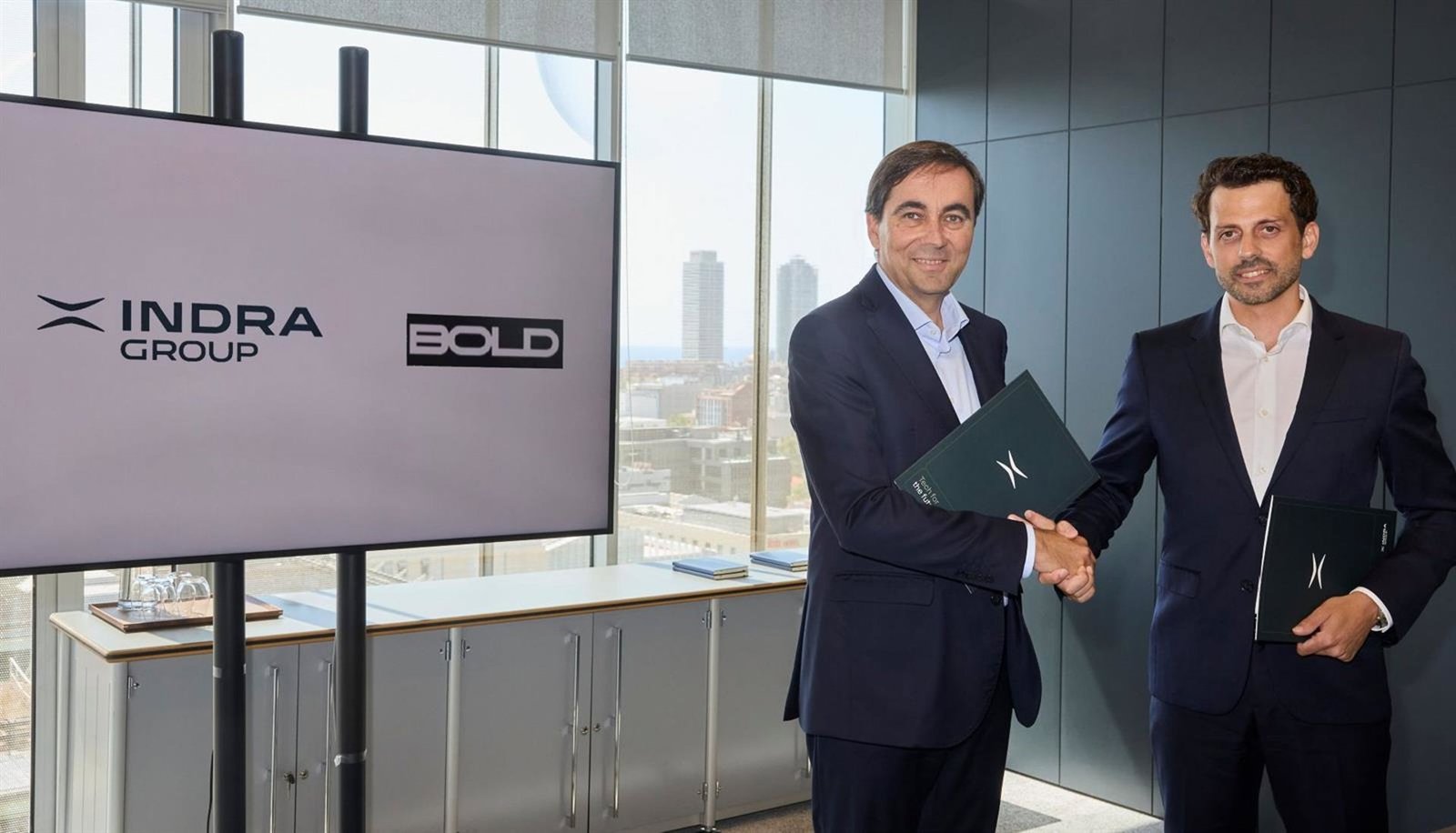 Indra firma un acuerdo de colaboración con Bold Technology para reforzar su papel en Cataluña